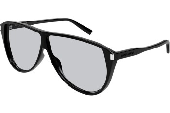 Sonnenbrille Saint Laurent SL731GASPAR 001 Quadratisch Schwarz