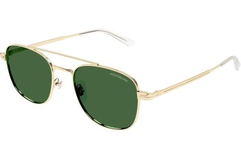 Sonnenbrille Mont Blanc MB0363S 002 Pilot Gold