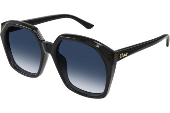 Sonnenbrille Chloe CH0280S 002 Quadratisch Schwarz