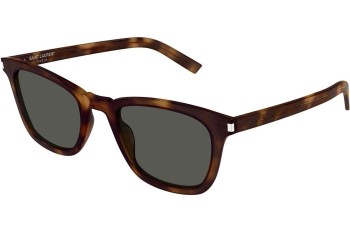 Sonnenbrille Saint Laurent SL716SLIM 003 Quadratisch Havanna