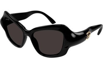 Sonnenbrille Balenciaga BB0353S 001 Cat Eye Schwarz