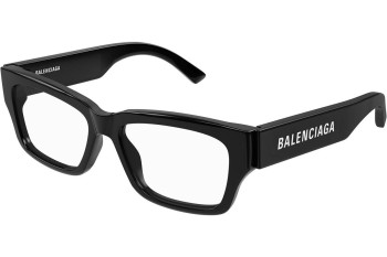 Brillen Balenciaga BB0376O 001 Quadratisch Schwarz