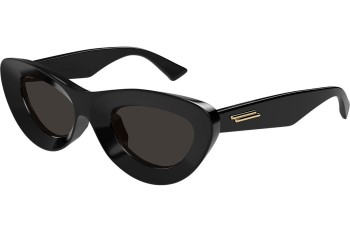 Sonnenbrille Bottega Veneta BV1325S 001 Cat Eye Schwarz