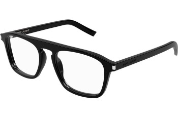 Brillen Saint Laurent SL157 010 Quadratisch Schwarz