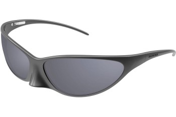 Sonnenbrille Balenciaga BB0349S 002 Besondere Grau