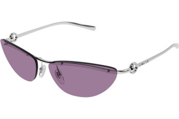 Sonnenbrille Gucci GG1701S 003 Oval Silber