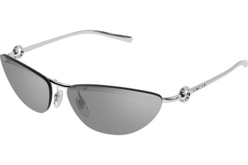 Sonnenbrille Gucci GG1701S 002 Oval Silber