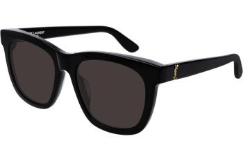 Sunglasses Saint Laurent SLM24/K 005 Quadratisch Schwarz