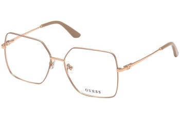 Brillen Guess GU2824 059 Quadratisch Beige