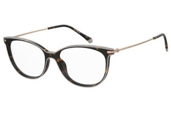 Brillen Polaroid PLDD415 086 Cat Eye Havanna