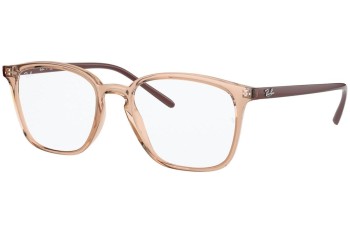 Brillen Ray-Ban RX7185 5940 Quadratisch Braun