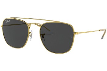 Sonnenbrille Ray-Ban RB3557 919648 Polarized Quadratisch Gold