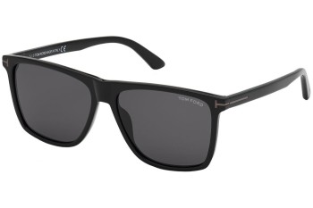 Sonnenbrille Tom Ford FT0832-N 01A Quadratisch Schwarz