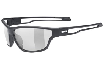 Sunglasses uvex sportstyle 806 v Black Mat S1-S3 Rechteck Schwarz