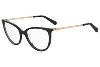 Glasses Love Moschino MOL588 807 Cat Eye Schwarz