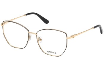 Glasses Guess GU2825 001 Quadratisch Gold