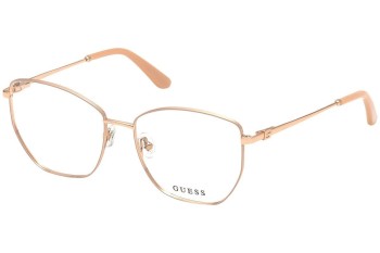 Glasses Guess GU2825 028 Quadratisch Gold