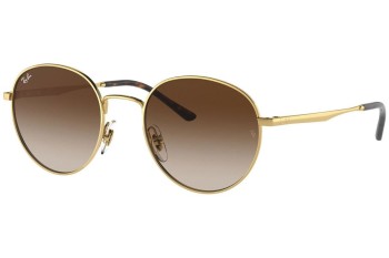 Sunglasses Ray-Ban RB3681 001/13 Rund Gold