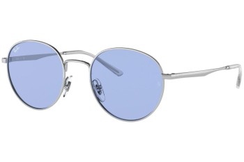 Sonnenbrille Ray-Ban RB3681 003/80 Rund Silber