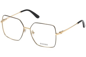 Glasses Guess GU2824 001 Quadratisch Gold