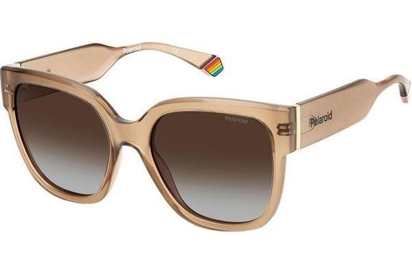 Sonnenbrille Polaroid PLD6167/S 10A/LA Polarized Quadratisch Beige