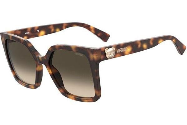 Sonnenbrille Moschino MOS123/S 05L/9K Quadratisch Havanna