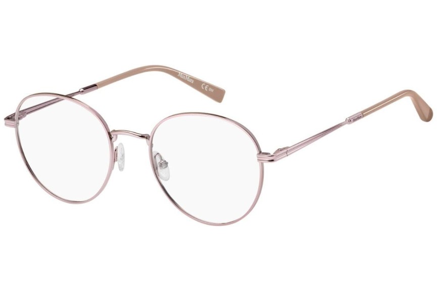 Brillen Max Mara MM1352 35J Rund Rosa