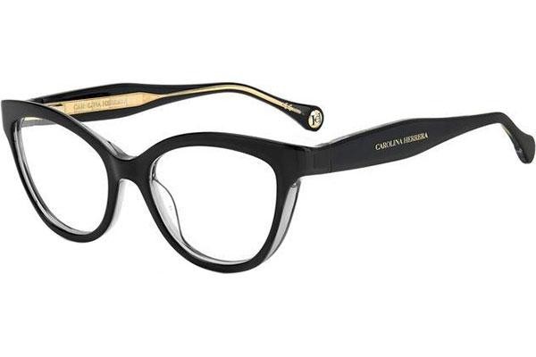 Glasses Carolina Herrera CH0017 08A Cat Eye Schwarz