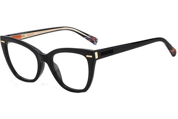 Glasses Missoni MIS0072 807 Cat Eye Schwarz