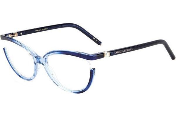 Brillen Carolina Herrera CH0005 AGS Cat Eye Blau