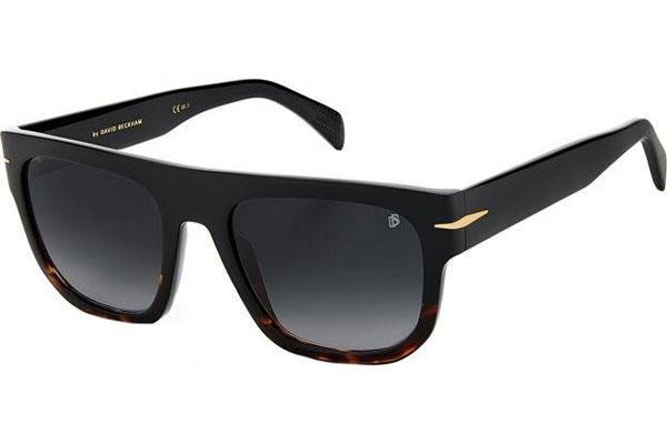 Sonnenbrille David Beckham DB7044/S 37N/9O Quadratisch Schwarz