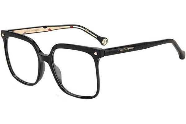 Glasses Carolina Herrera CH0011 807 Quadratisch Schwarz