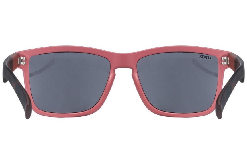 Sonnenbrille uvex lgl 39 Rose Mat / Havanna S3 Quadratisch Rot