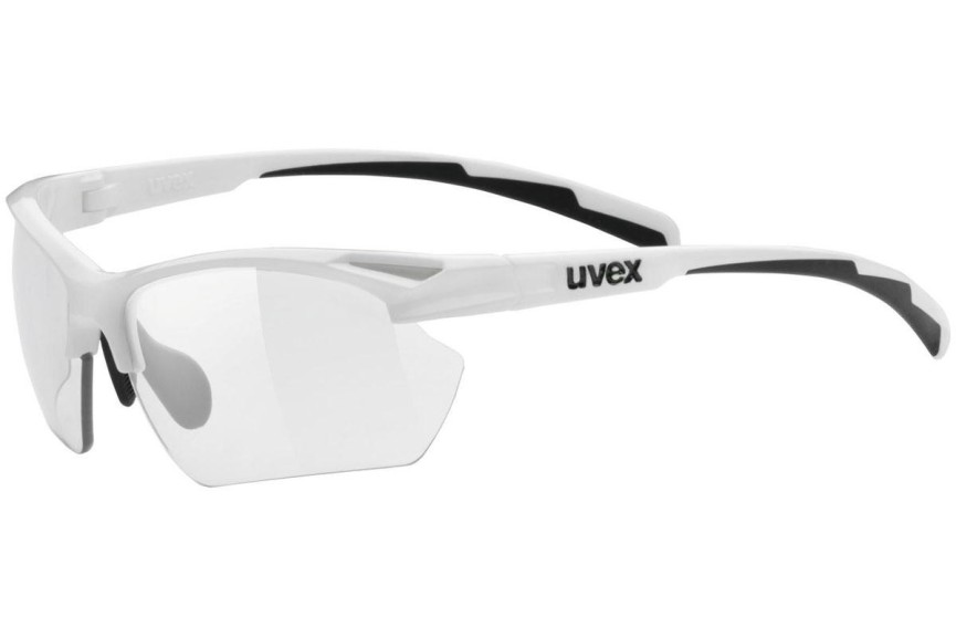 Sonnenbrille uvex sportstyle 802 v small White S1-S3 Rechteck Weiß