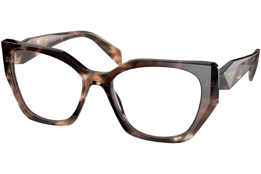 Glasses Prada PR18WV 07R1O1 Quadratisch Havanna