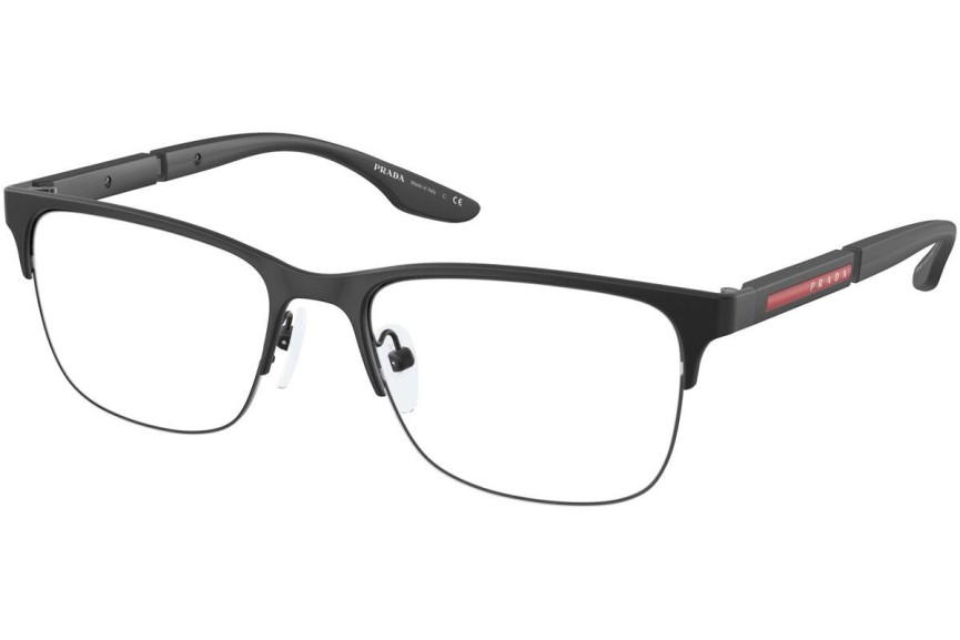 Brillen Prada Linea Rossa PS55OV DG01O1 Rechteck Schwarz