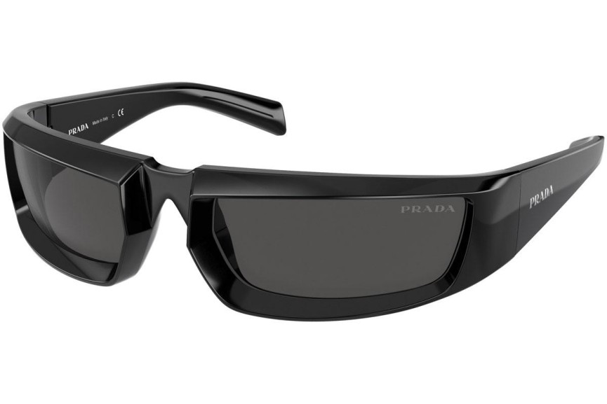 Sunglasses Prada PR25YS 1AB5S0 Rechteck Schwarz