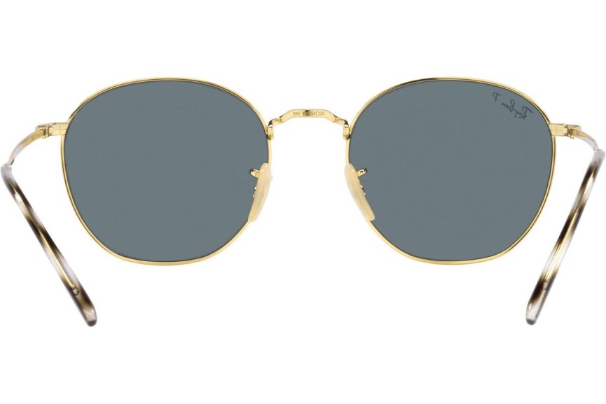 Sunglasses Ray-Ban Rob RB3772 001/3R Polarized Rund Gold