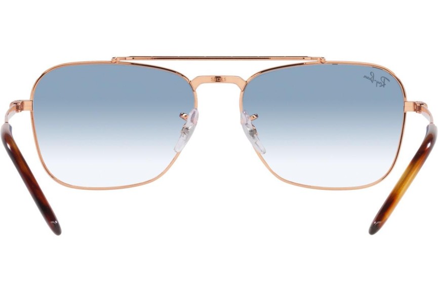 Sunglasses Ray-Ban New Caravan RB3636 92023F Quadratisch Gold