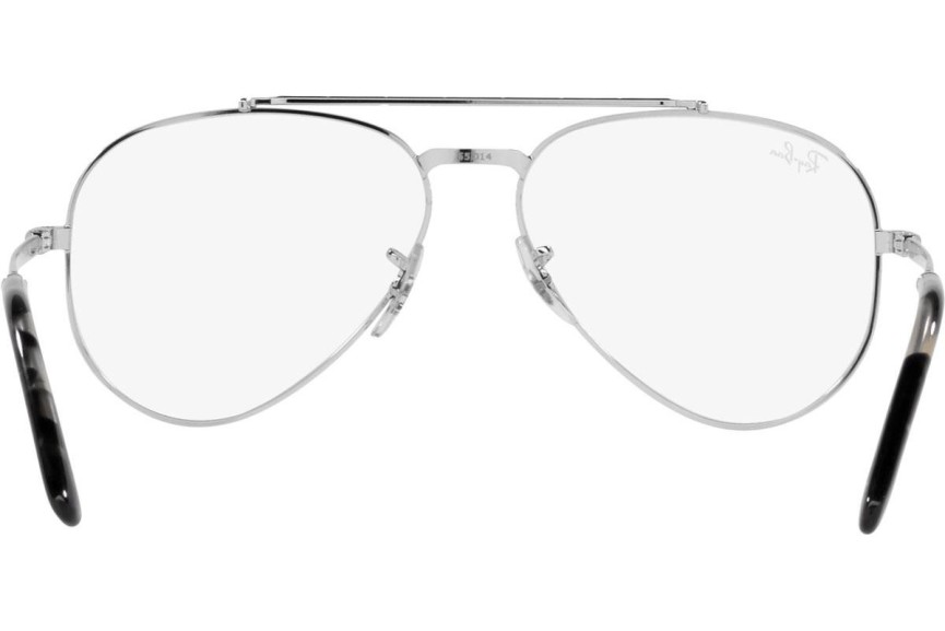 Glasses Ray-Ban New Aviator RX3625V 2501 Pilot Silber