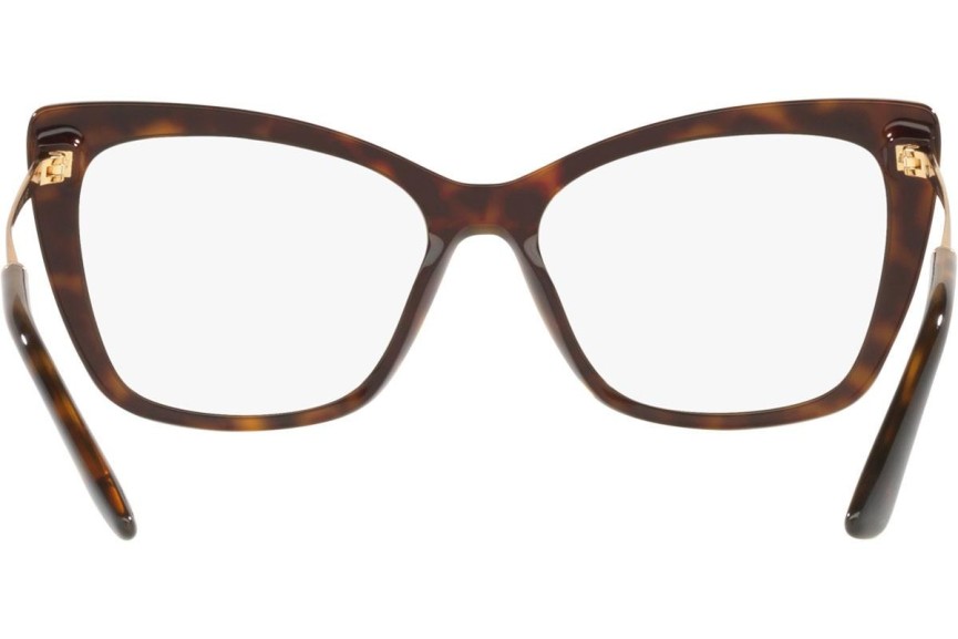 Brillen Dolce & Gabbana DG3348 502 Cat Eye Havanna