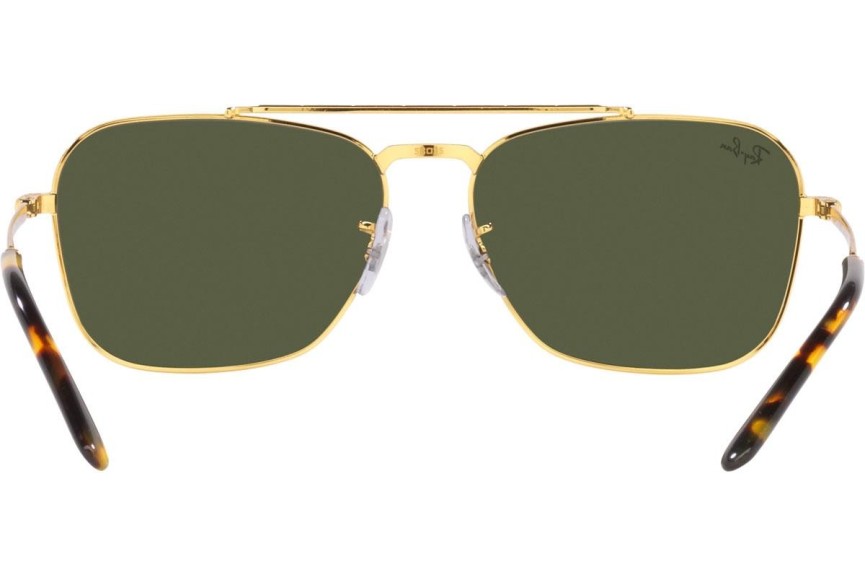 Sonnenbrille Ray-Ban New Caravan RB3636 919631 Quadratisch Gold