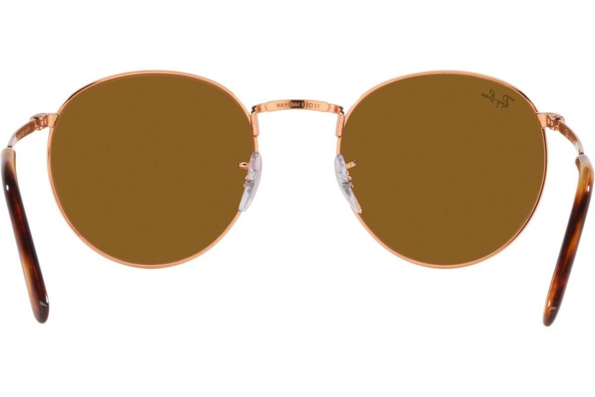 Sunglasses Ray-Ban New Round RB3637 920233 Rund Gold