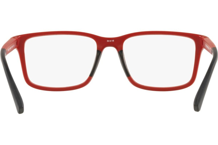 Brillen Emporio Armani EA3203 5624 Rechteck Rot