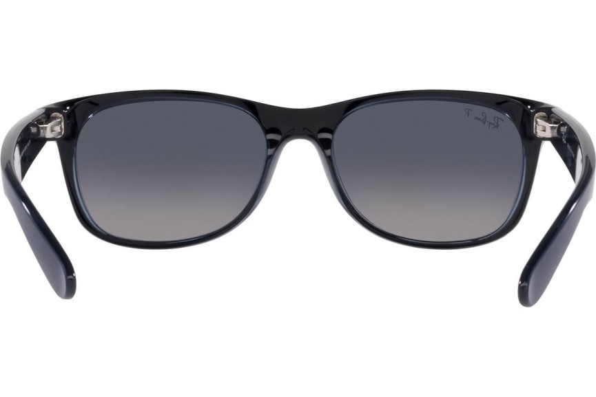 Sonnenbrille Ray-Ban New Wayfarer RB2132 660778 Polarized Quadratisch Blau