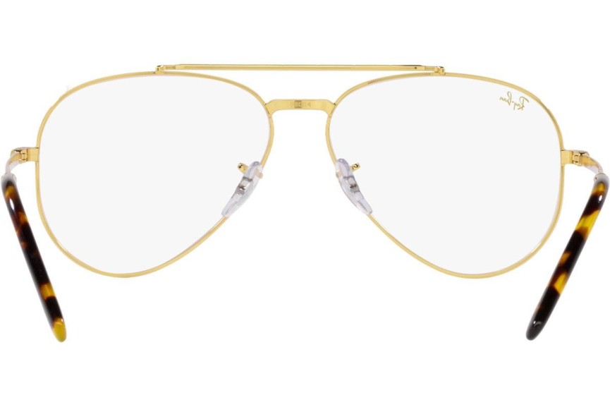 Glasses Ray-Ban New Aviator RX3625V 3086 Pilot Gold