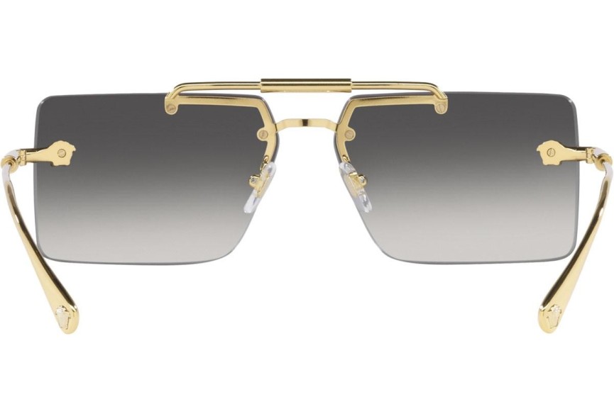 Sonnenbrille Versace VE2245 10028G Rechteck Gold