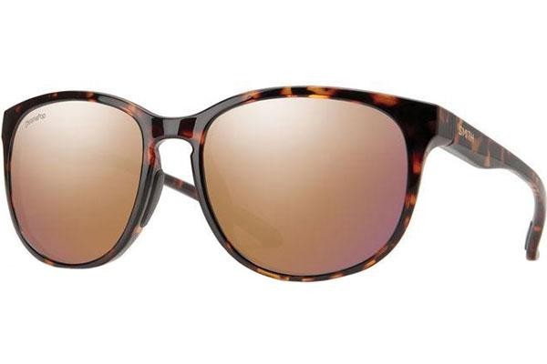 Sunglasses Smith LAKESHASTA 086/9V Rund Havanna