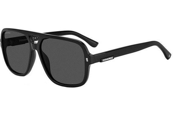 Sonnenbrille Dsquared2 D20003/S 807/IR Pilot Schwarz