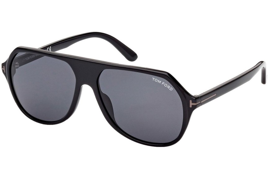 Sonnenbrille Tom Ford FT0934-N 01A Pilot Schwarz